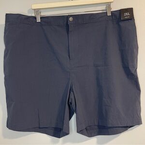 Treasure & Bond Slim Fit Navy Mens Shorts 2X